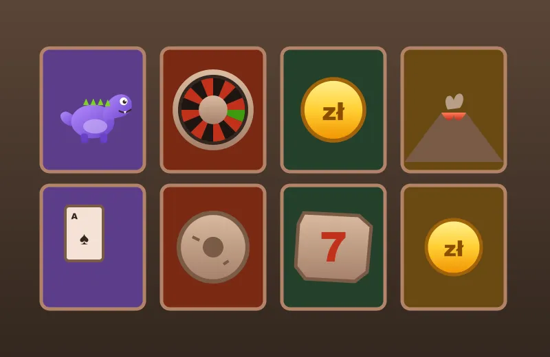 Gry StoneVegas Casino Kafelki gier w kamiennych ramkach – lobby StoneVegas Casino